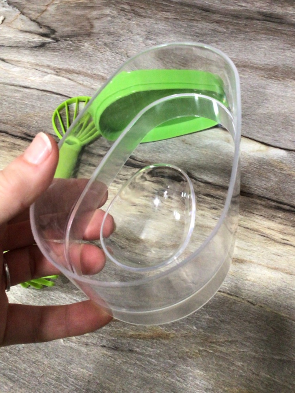 Prep Solutions Avocado Slicer Masher Storage Container Set Green Clear Kitchen. - Picture 6 of 11